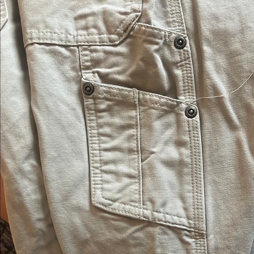 Columbia Tan Cargo Pants Relaxed Fit - Picture 6 of 8
